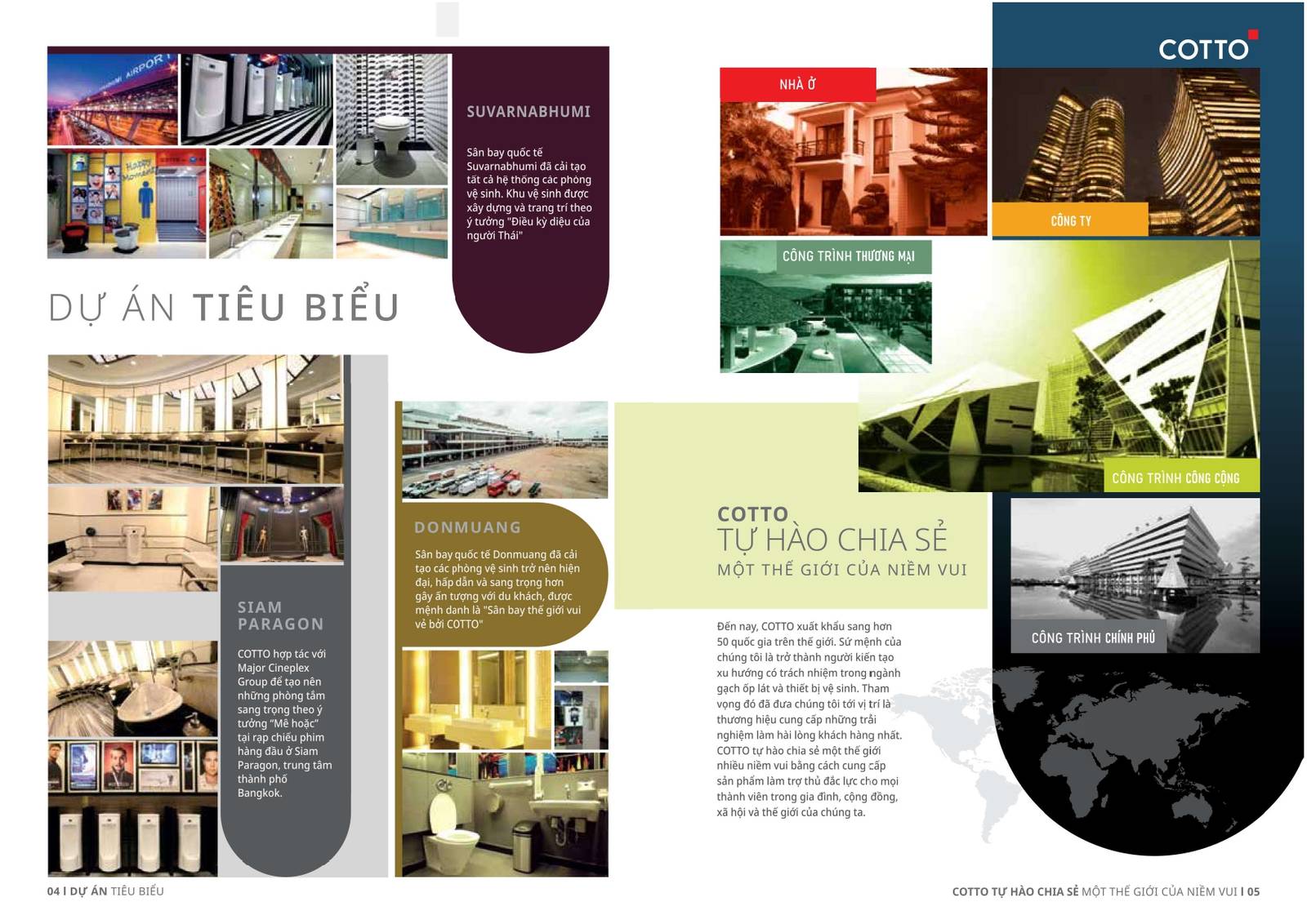 Thiết bị vệ sinh COTTO Catalogue và Bảng giá mới nhất 2025 /Page 1